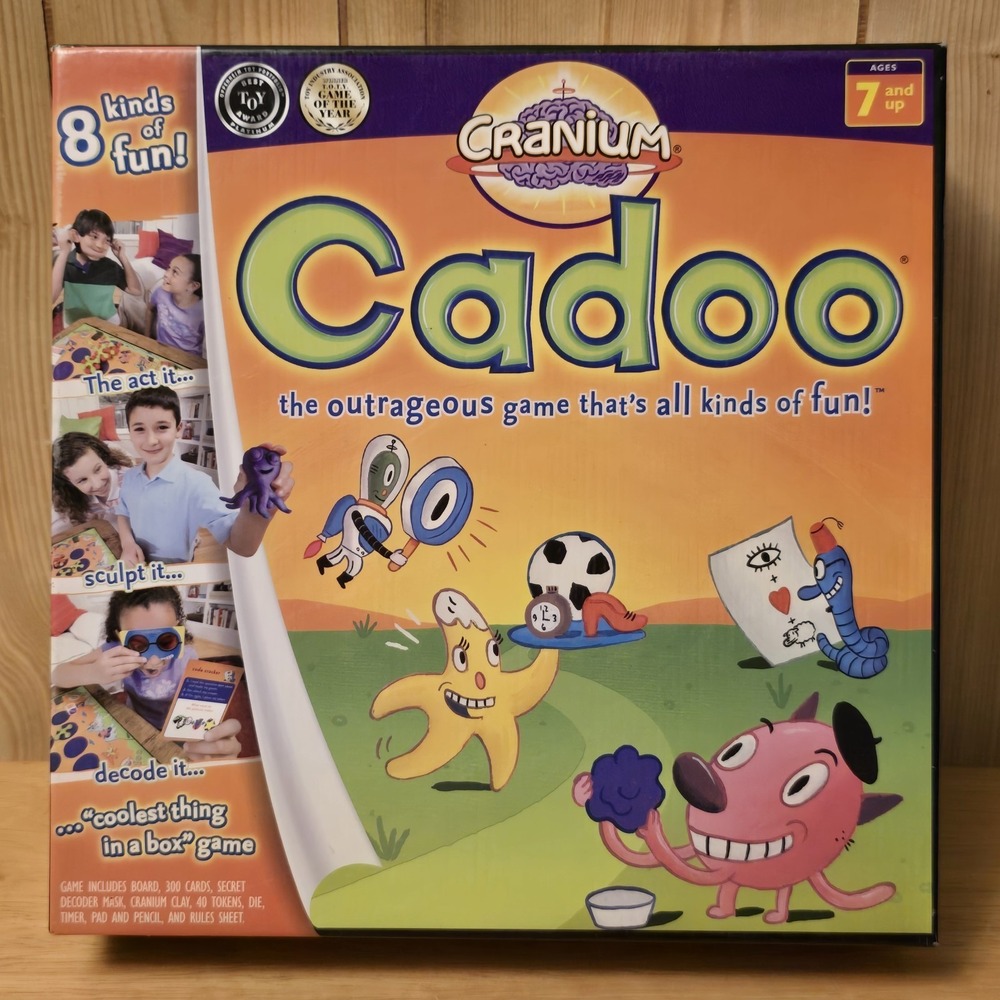 Cranium Cadoo Kids Board Game Missing Clay All Other Pieces‎ Included